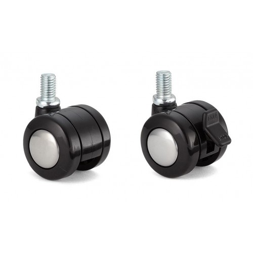 Twin Wheel Caster (Threaded Bolt Type)
